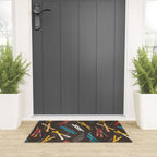 Ski Fun: Vintage Style  Welcome Mat Gallery Image 3