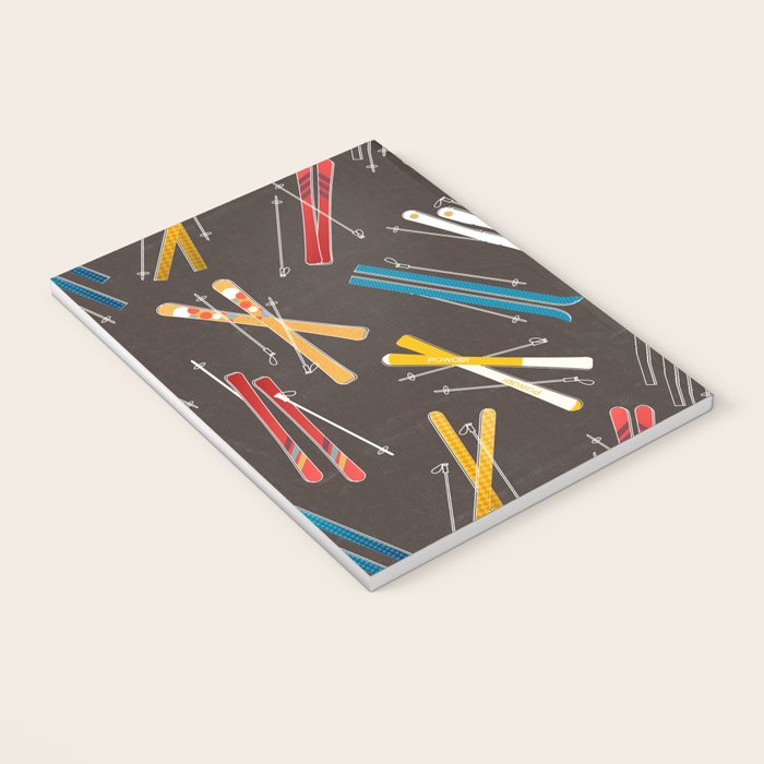 Ski Fun: Vintage Style  Notebook Gallery Image 3