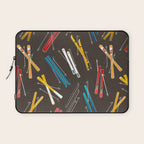 Ski Fun: Vintage Style  Laptop Sleeve Gallery Image 1