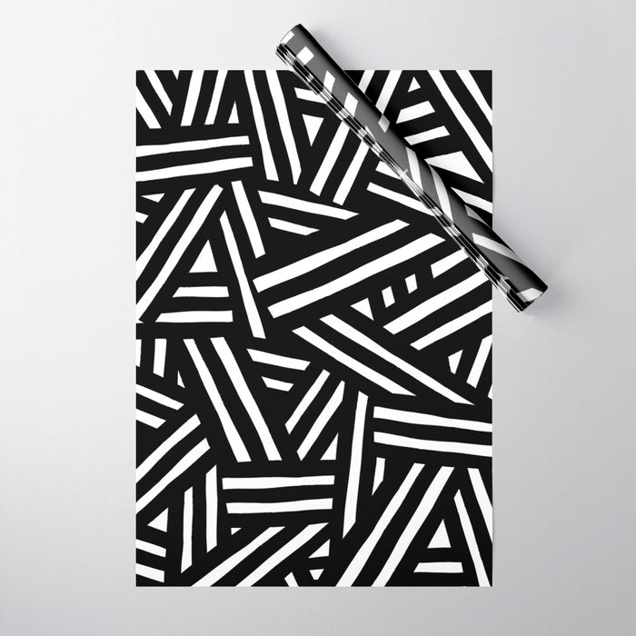 Monochrome 01 Wrapping Paper Gallery Image 1