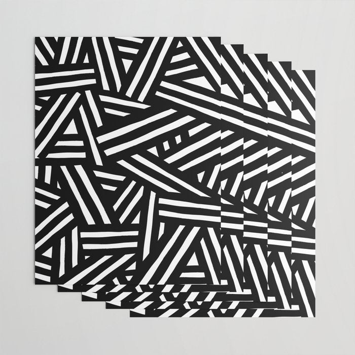 Monochrome 01 Wrapping Paper Gallery Image 3