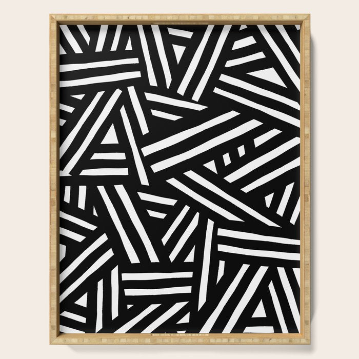 Monochrome 01 Serving Tray Gallery Image 1