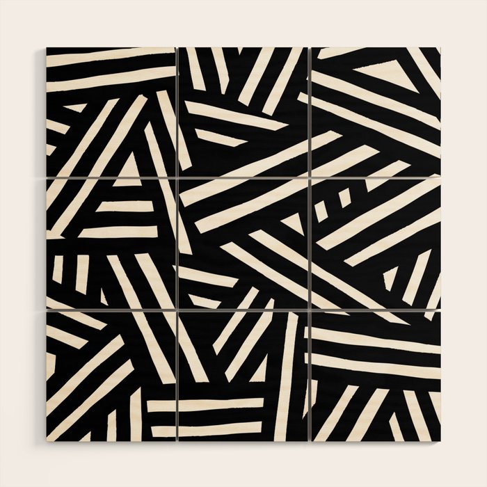 Monochrome 01 Wood Wall Art Gallery Image 1