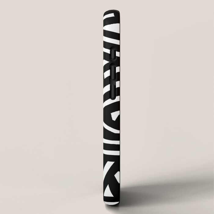 Monochrome 01 iPhone Case Gallery Image 2