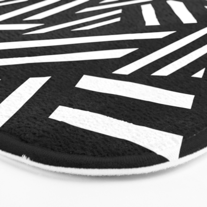Monochrome 01 Bath Mat Gallery Image 3