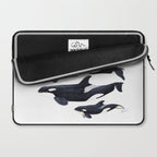 Orca (Orcinus orca) Laptop Sleeve Gallery Image 2