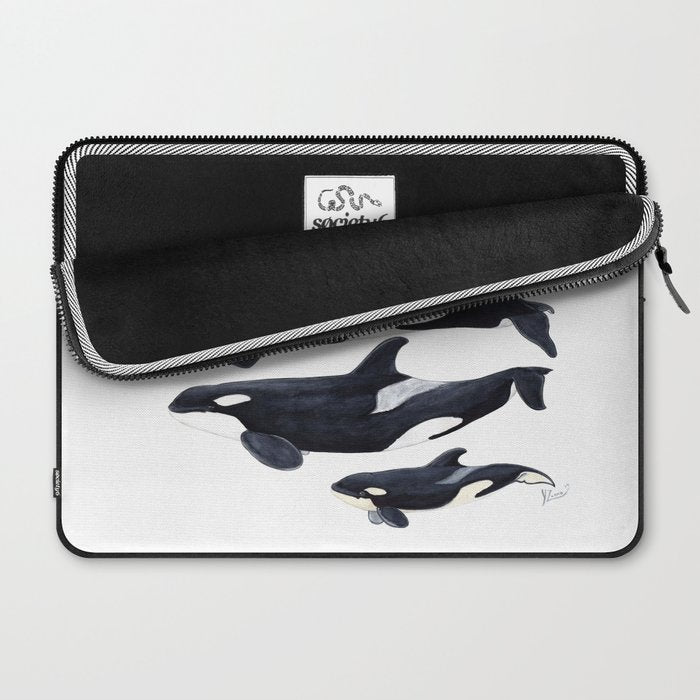 Orca (Orcinus orca) Laptop Sleeve Gallery Image 2