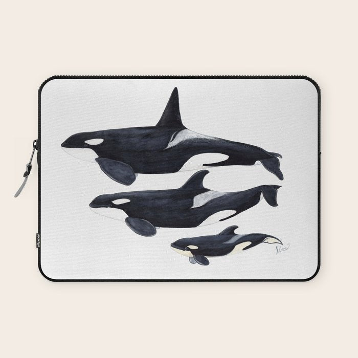 Orca (Orcinus orca) Laptop Sleeve Gallery Image 1