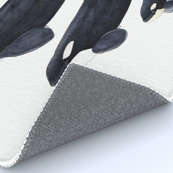 Orca (Orcinus orca) Rug Gallery Image 4
