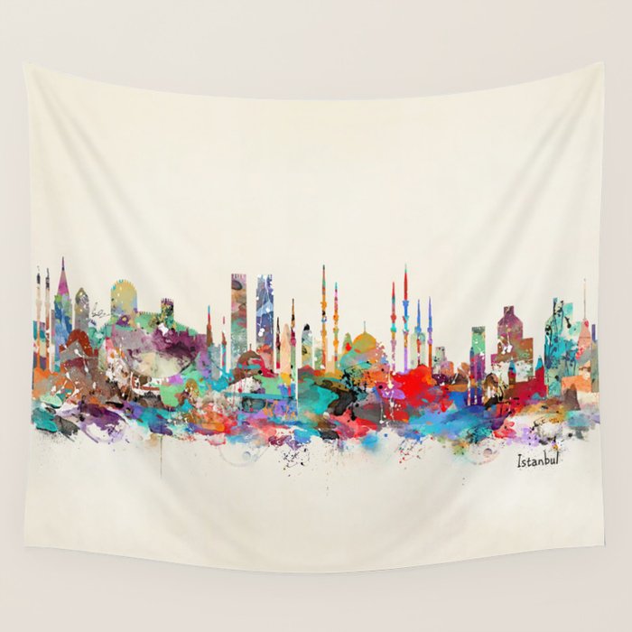 st petersburg florida Wall Tapestry Gallery Image 1