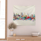 st petersburg florida Wall Tapestry Gallery Image 2