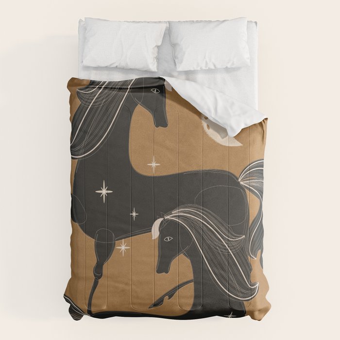 Horses 1  Comforter Gallery Image 6