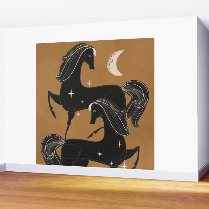 Horses 1  Wall Mural Gallery Image 2