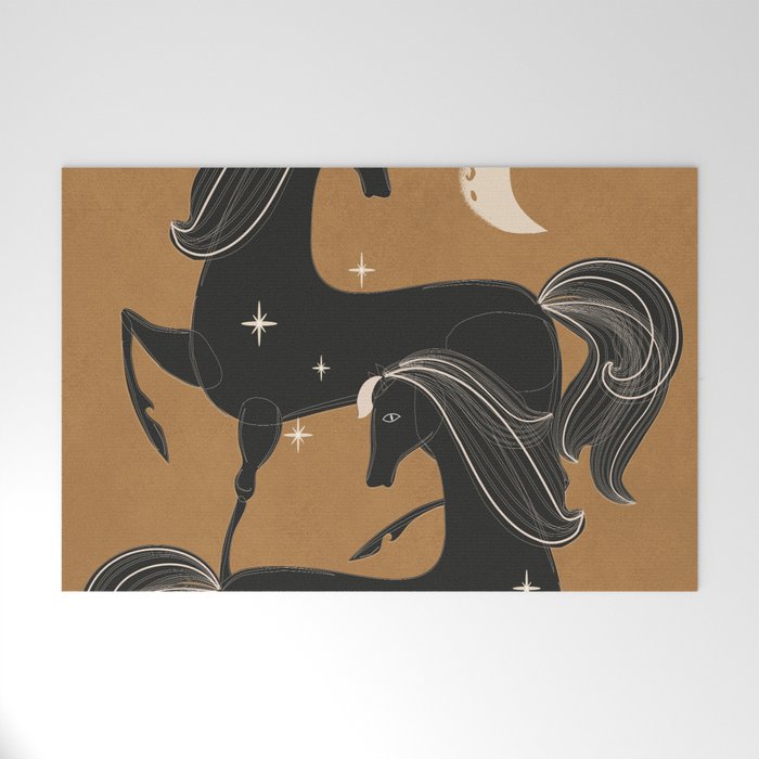 Horses 1  Welcome Mat Gallery Image 1