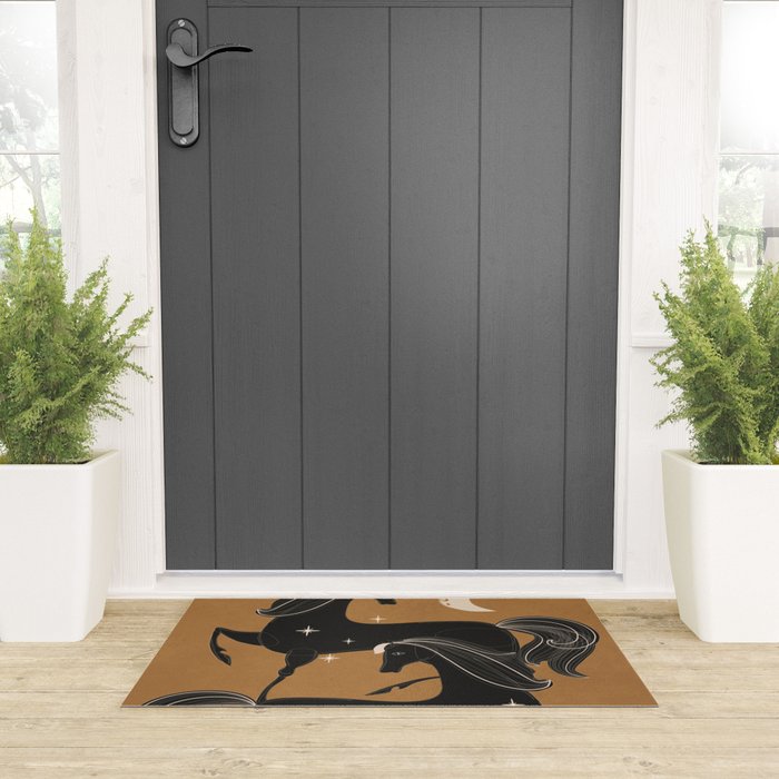 Horses 1  Welcome Mat Gallery Image 3