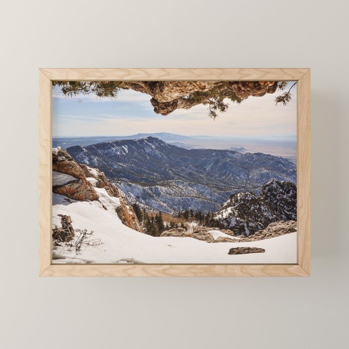 Sandia Peak Mini Art Print Gallery Image 1
