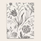 Toile de Jouy Vintage French Floral Notebook Gallery Image 4