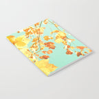 Yellow Leaves - autumn fall color nature photograph Notebook Gallery Image 2