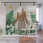 Trust the wait. Embrace the uncertainty. Enjoy the beauty of becoming. Wall Mural Gallery Image 1