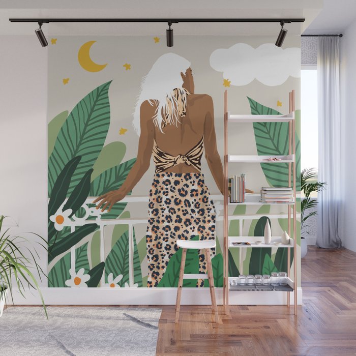 Trust the wait. Embrace the uncertainty. Enjoy the beauty of becoming. Wall Mural Gallery Image 1