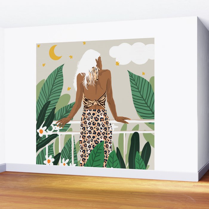Trust the wait. Embrace the uncertainty. Enjoy the beauty of becoming. Wall Mural Gallery Image 2