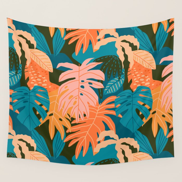 Plant Aloha Wall Tapestry Gallery Image 1