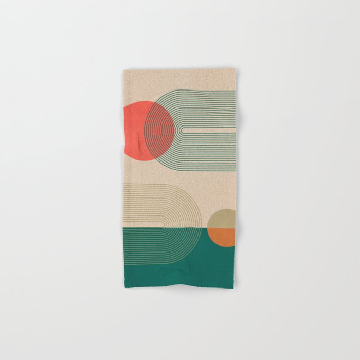 geometric abstract 153 Bath Towel Gallery Image 1