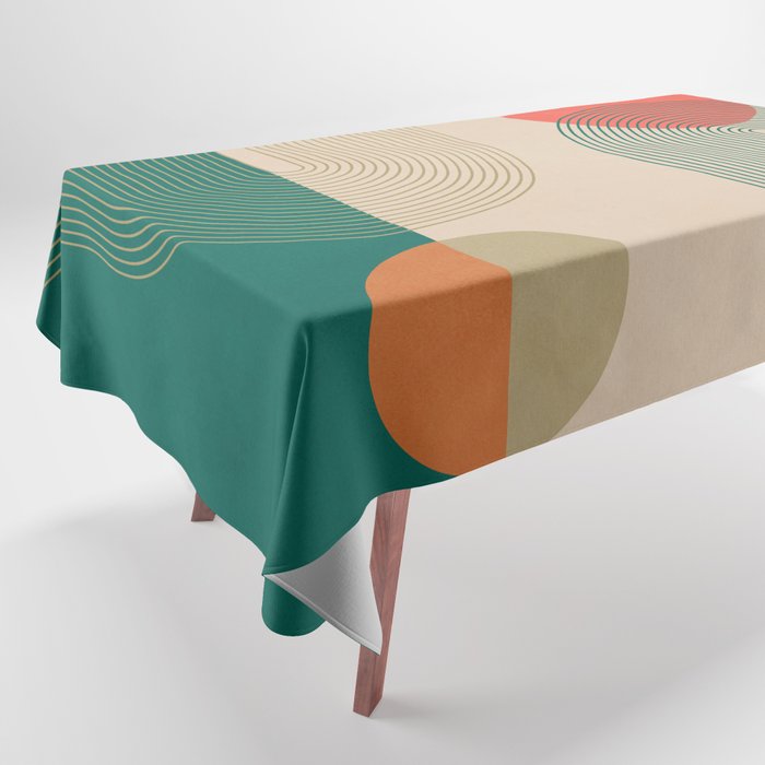 geometric abstract 153 Tablecloth Gallery Image 1