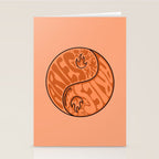 Aries Yin Yang Stationery Card Gallery Image 2
