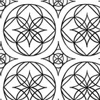 Black and White Art Deco Style Tile Pattern Coffee Mug Gallery Image 2