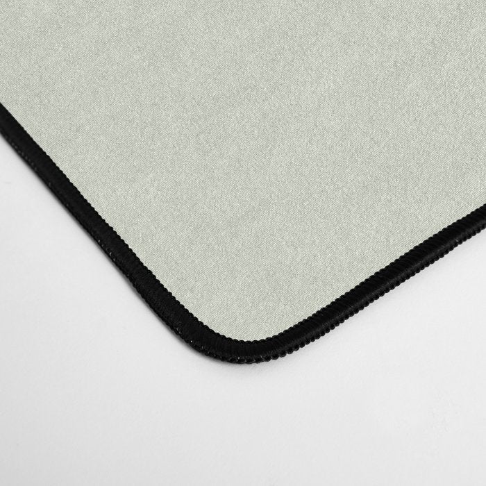 Sage Olive Green Stripes Desk Mat Gallery Image 4