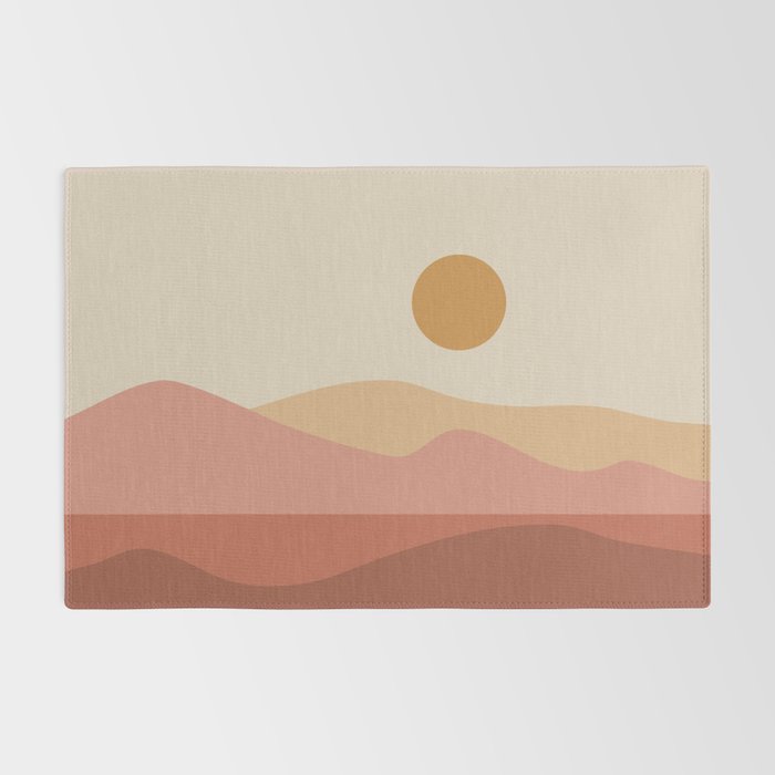 Geometric Landscape 23A Rug Gallery Image 2