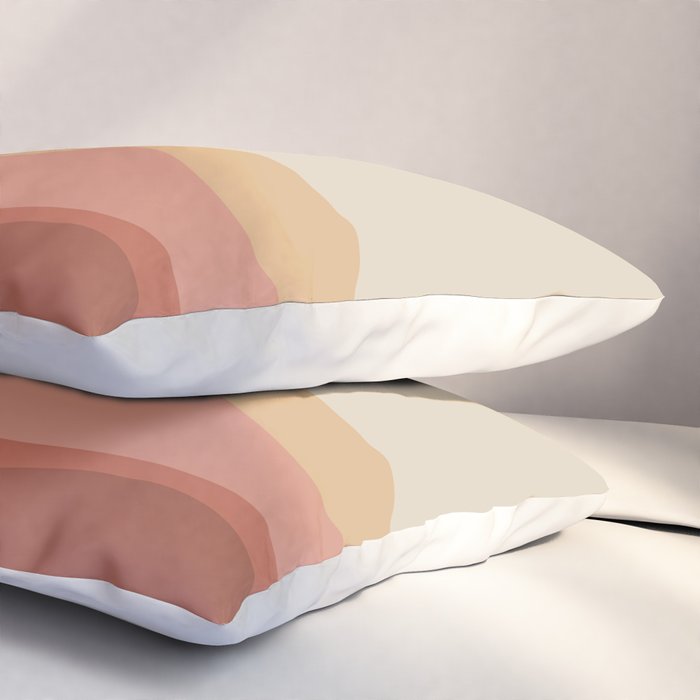 Geometric Landscape 23A Pillow Sham Gallery Image 3
