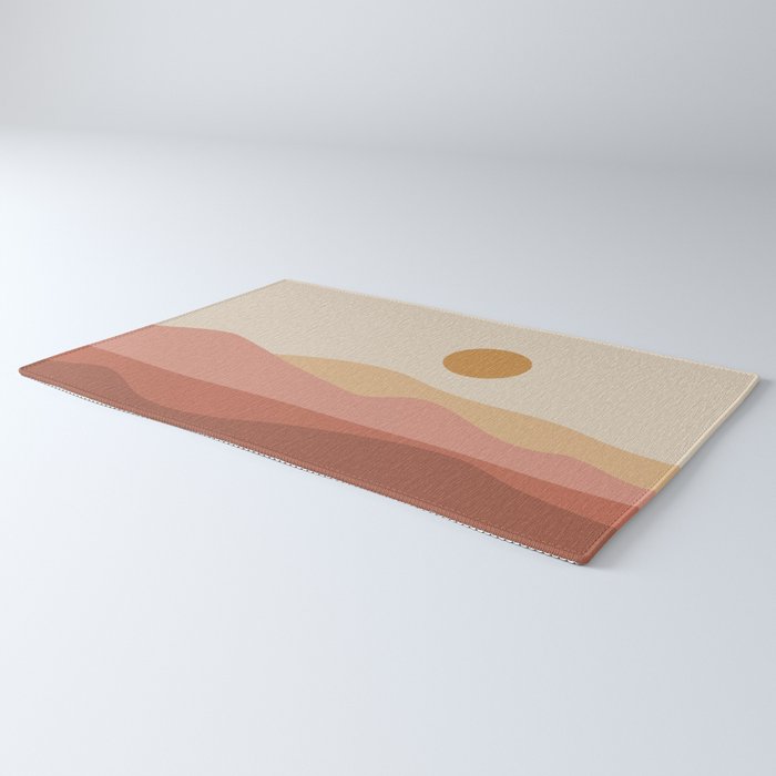 Geometric Landscape 23A Rug Gallery Image 3