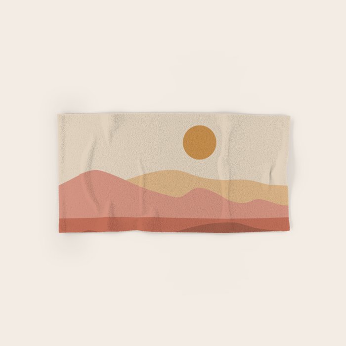 Geometric Landscape 23A Towels Gallery Image 1