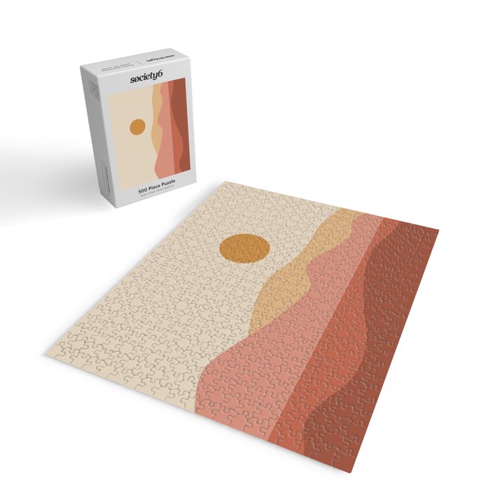 Geometric Landscape 23A Jigsaw Puzzle Gallery Image 2