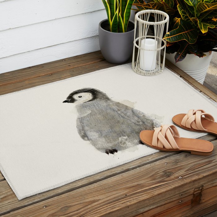 little penguin Outdoor Rug Gallery Image 2