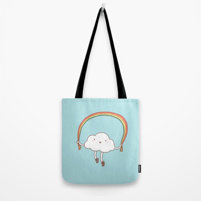 Rainbow Skipping Tote Bag Gallery Image 2