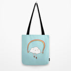 Rainbow Skipping Tote Bag Gallery Image 2