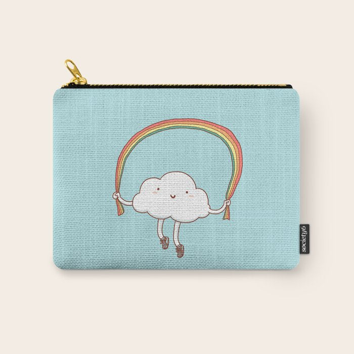 Rainbow Skipping Carry All Pouch Gallery Image 1