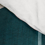 mid century shapes abstract painting Comforter Gallery Image 4