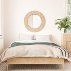 mid century shapes abstract painting Duvet Cover Gallery Image 3