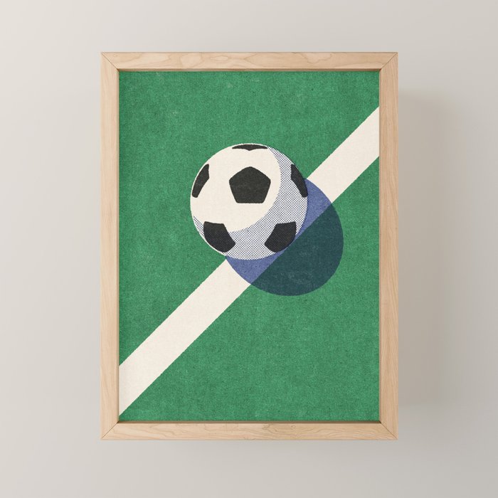 BALLS / Football I Mini Art Print Gallery Image 1