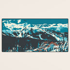Ski Whistler Canada Desk Mat Gallery Image 3