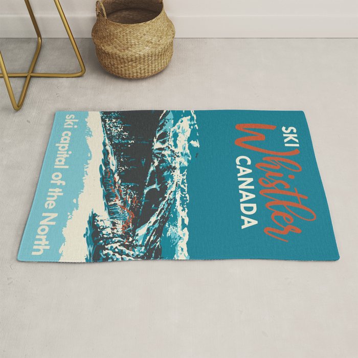 Ski Whistler Canada Rug Gallery Image 1