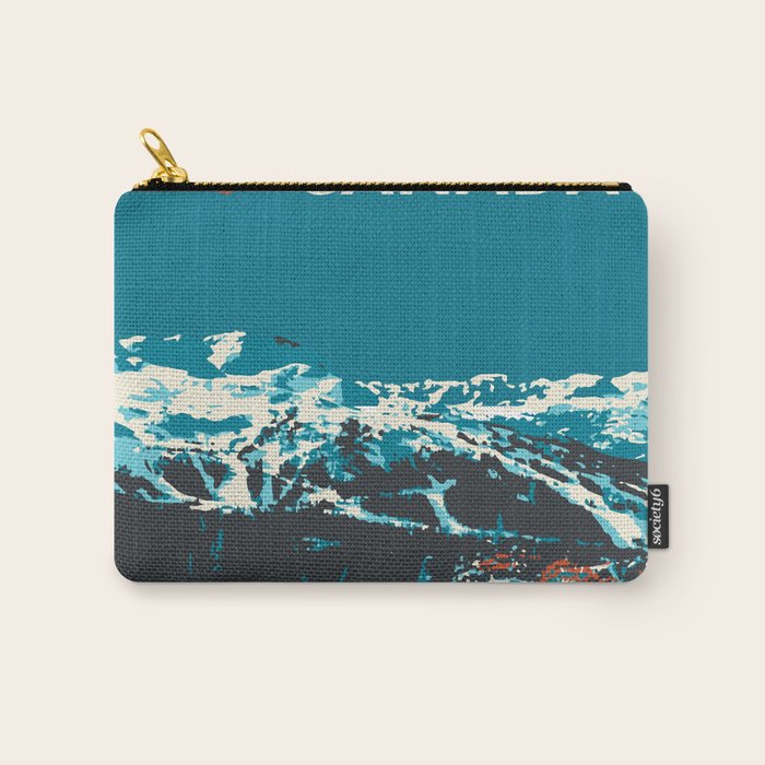Ski Whistler Canada Carry All Pouch Gallery Image 1