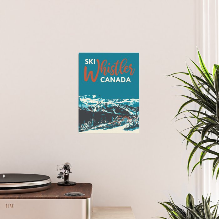 Ski Whistler Canada Poster Gallery Image 2