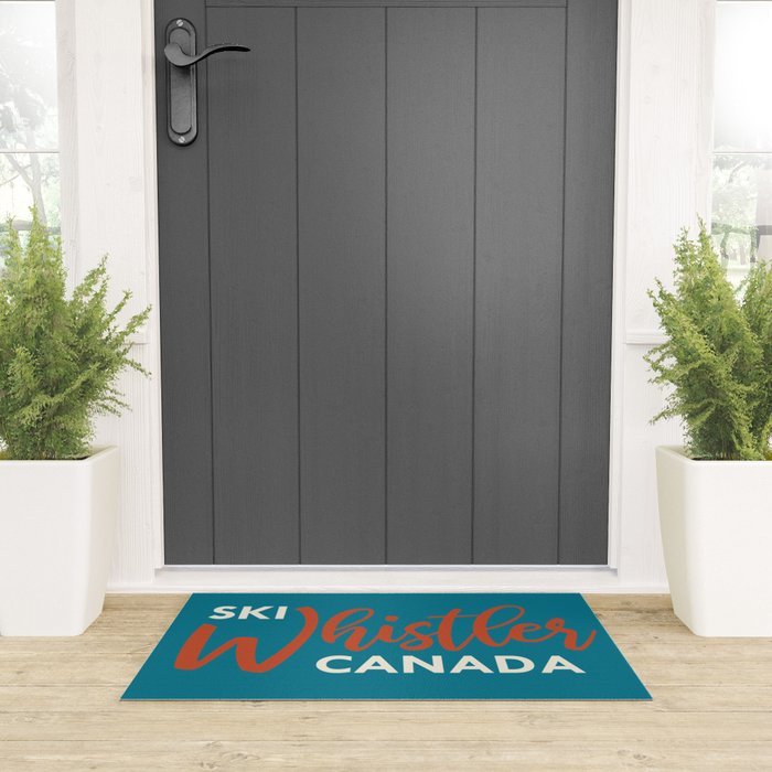 Ski Whistler Canada Welcome Mat Gallery Image 3