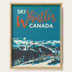 Ski Whistler Canada Serving Tray Gallery Image 1