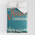 Ski Whistler Canada Comforter Gallery Image 6